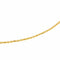 Collier Collier chaîne maille forçat en or jaune 18 carats 58 Facettes 4675224CN