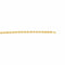 Collier Collier chaîne maille forçat en or jaune 18 carats 58 Facettes 4675224CN