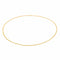 Collier Collier chaîne maille forçat en or jaune 18 carats 58 Facettes 4675224CN