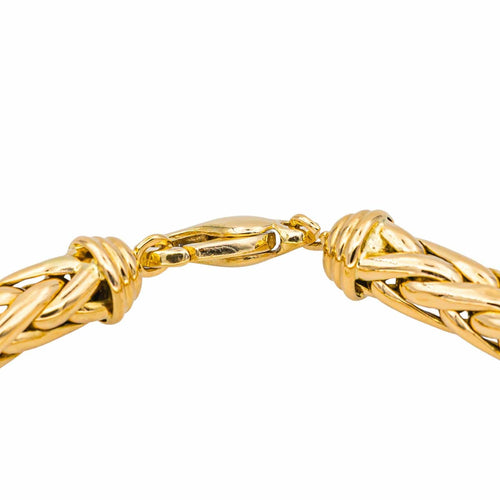 Bracelet Bracelet maille palmier en or jaune 18 carats 58 Facettes 4675267CN
