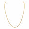 Collier Collier chaîne maille torsadée en or jaune 18 carats 58 Facettes 4677617CN