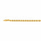 Collier Collier chaîne maille torsadée en or jaune 18 carats 58 Facettes 4677617CN