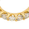 Bague 55.5 Bague alliance tour complet en or jaune 14 carats et diamants 58 Facettes 4678227RV