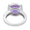Bague 51 Poiray Filles Antik - Bague en or blanc avec améthyste et diamants 58 Facettes 4693193RV