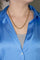 Collier Collier maille torsadée en or jaune 18 carats 58 Facettes 4693541CN