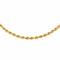 Collier Collier maille torsadée en or jaune 18 carats 58 Facettes 4693541CN