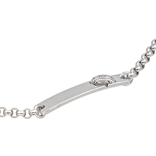Bracelet Chaumet Liens Évidence - Bracelet en or blanc avec diamants 58 Facettes 4703591CN