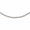Collier Arthus Bertrand - Collier maille boule en or blanc 18 carats 58 Facettes 4704169CN