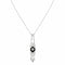 Collier Collier Art déco - Motifs géométriques en platine 950, onyx et diamants 58 Facettes 4712461CN