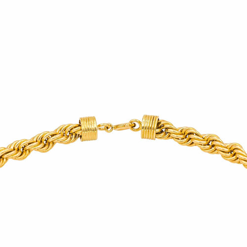 Collier Collier maille torsadée en or jaune 18 carats 58 Facettes 4717357CN