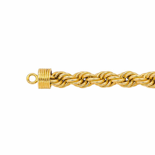Collier Collier maille torsadée en or jaune 18 carats 58 Facettes 4717357CN