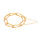 Bracelet Bracelet maille cheval en or rose 18 carats 58 Facettes 4717724CN