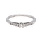 Bague 48 Bague en or blanc 18 carats sertie de diamants 58 Facettes 4717756CN
