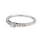 Bague 48 Bague en or blanc 18 carats sertie de diamants 58 Facettes 4717756CN