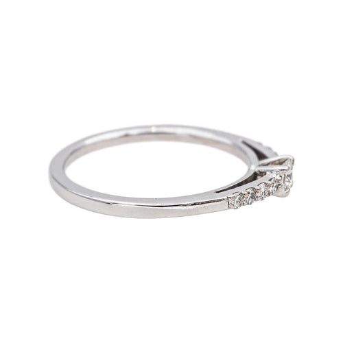 Bague 48 Bague en or blanc 18 carats sertie de diamants 58 Facettes 4717756CN