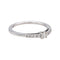 Bague 48 Bague en or blanc 18 carats sertie de diamants 58 Facettes 4717756CN