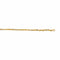 Collier Collier maille forçat en or jaune 18 carats 58 Facettes 4719573CN