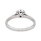 Bague 53 Bague pavée en or blanc 18 carats et diamants 58 Facettes 4723531CN