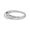 Bague 53 Bague en or blanc 18 carats sertie de diamants 58 Facettes 4724769RV