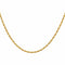 Collier Collier chaîne maille torsadée en or jaune 18 carats 58 Facettes 4733802CN