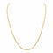 Collier Collier chaîne maille torsadée en or jaune 18 carats 58 Facettes 4733802CN