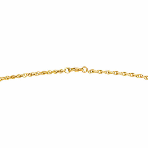 Collier Collier chaîne maille torsadée en or jaune 18 carats 58 Facettes 4733802CN