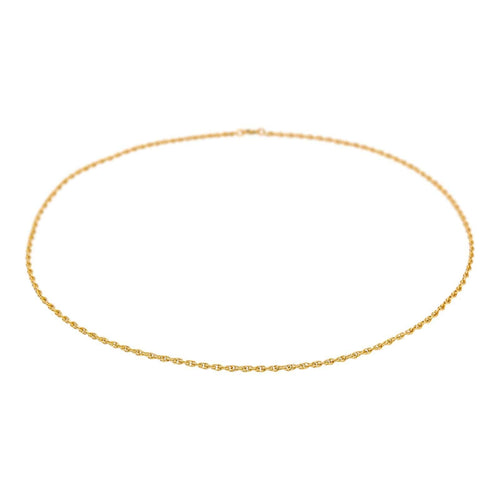 Collier Collier chaîne maille torsadée en or jaune 18 carats 58 Facettes 4733802CN