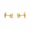 Boucles d'oreilles Boucles d'oreilles puces en or jaune 18 carats et diamants 58 Facettes 4745025CN