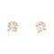 Boucles d'oreilles Boucles d'oreilles puces en or jaune 18 carats et diamants 58 Facettes 4745025CN