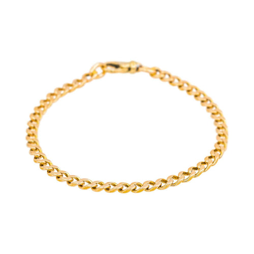 Bracelet Bracelet maille gourmette en or jaune 18 carats 58 Facettes 4751678CN