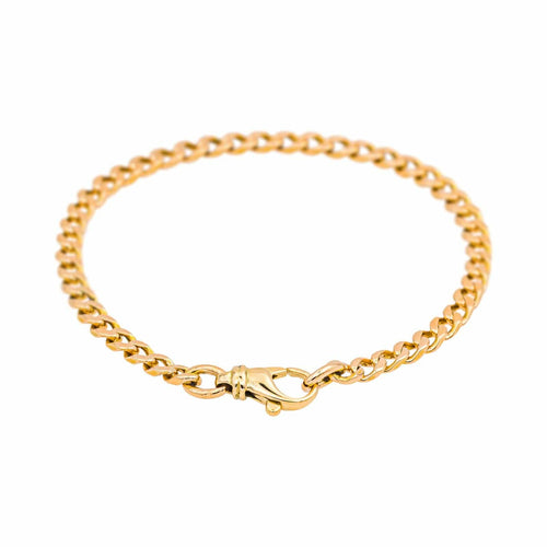 Bracelet Bracelet maille gourmette en or jaune 18 carats 58 Facettes 4751678CN