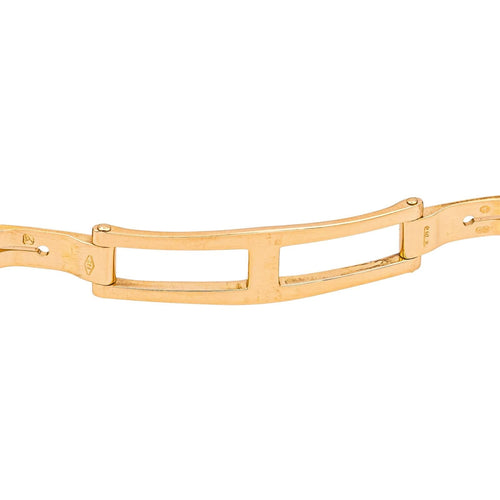 Montre Longines DolceVita - Montre carrée en or jaune et diamants 58 Facettes 4756608RV