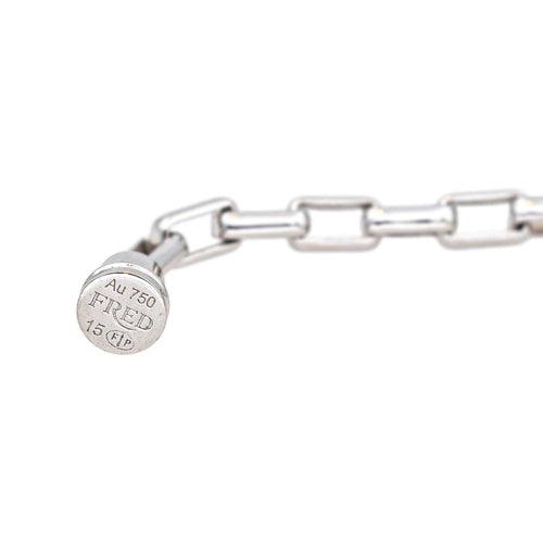 Bracelet Fred Force 10 - Bracelet en or blanc 18 carats et diamants 58 Facettes 4756866RV