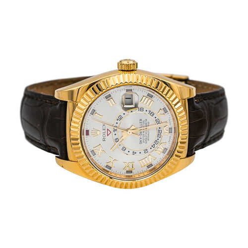 Montre Rolex Sky-Dweller - Montre en or jaune 18 carats 58 Facettes 4765737RV