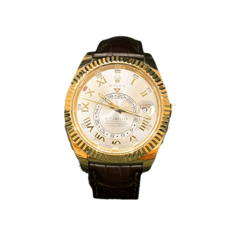 Montre Rolex Sky-Dweller - Montre en or jaune 18 carats 58 Facettes 4765737RV