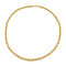 Collier Collier maille palmier en or jaune 18 carats 58 Facettes 4775361CN