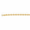 Collier Collier maille forçat en or jaune 18 carats 58 Facettes 4775733CN
