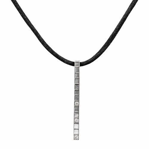 Pendentif Cartier Lanière - Pendentif en or blanc 18 carats et diamants 58 Facettes 4790695CN