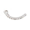 Pendentif Cartier Lanière - Pendentif en or blanc 18 carats et diamants 58 Facettes 4790695CN