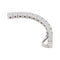 Pendentif Cartier Lanière - Pendentif en or blanc 18 carats et diamants 58 Facettes 4790695CN