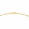 Collier Collier maille Figaro en or rose 18 carats 58 Facettes 4791188CN