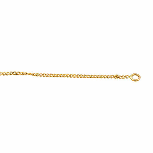 Collier Collier solitaire en or jaune 18 carats avec diamant taille brillant 58 Facettes 4791950CN