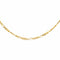 Collier Collier chaîne maille Figaro en or jaune 18 carats 58 Facettes 4799498CN