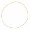Collier Collier maille gourmette en or jaune 18 carats 58 Facettes 4799522CN