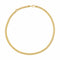 Collier Chopard Happy Diamond - Collier maille gourmette en or jaune et diamant 58 Facettes 4799569CN