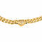 Collier Chopard Happy Diamond - Collier maille gourmette en or jaune et diamant 58 Facettes 4799569CN