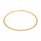Collier Chopard Happy Diamond - Collier maille gourmette en or jaune et diamant 58 Facettes 4799569CN