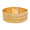 Bracelet Bracelet manchette en or jaune 18 carats 58 Facettes 4799679CN