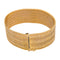 Bracelet Bracelet manchette en or jaune 18 carats 58 Facettes 4799679CN