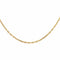 Collier Collier chaîne maille forçat en or rose 18 carats 58 Facettes 4801526CN